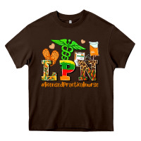 Chocolate Brown lpn juneteenth licensed practical nurse Heavy Core Tee - AdoDesignShop