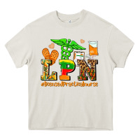 Cream lpn juneteenth licensed practical nurse Heavy Core Tee - AdoDesignShop