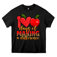 Black 100 days of making a difference Heavy Core Tee - Artiststas
