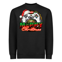 Gamer Merry Christmas Heavyweight Sweatshirt | Teevron