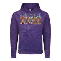 Cloud Purple easter day baby highland cow Vintage Hoodie - MaliasSmallBusiness