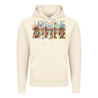 Vintage Artic easter day baby highland cow Vintage Hoodie - MaliasSmallBusiness