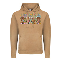 Vintage Camel easter day baby highland cow Vintage Hoodie - MaliasSmallBusiness
