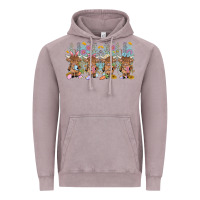 Vintage Zinc easter day baby highland cow Vintage Hoodie - MaliasSmallBusiness