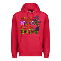 Cardinal you say witch like its a bad thing Premium Hoodie - CowGirlArtShop
