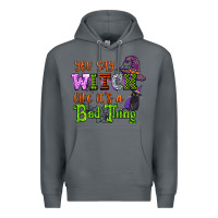 Rock you say witch like its a bad thing Premium Hoodie - CowGirlArtShop