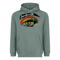 Sage juneteenth eyelash cowgirl Heavyweight Hoodie - CowGirlArtShop