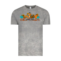 Cloud Rock hello fall pumpkin sunflower Vintage Tee - JahusDesignShop