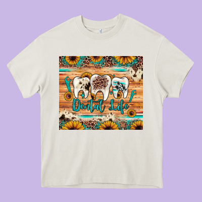 Dental Life Heavy Core Tee Designed By Jahusdesignshop