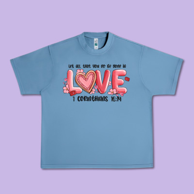 Let All That You Do Be Done In Love 1 Corinthıans Urban Heavy Tee Designed By Maliassmallbusiness