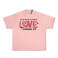 Salmon let all that you do be done in love 1 corinthıans Urban Heavy Tee - MaliasSmallBusiness