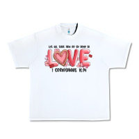 White let all that you do be done in love 1 corinthıans Urban Heavy Tee - MaliasSmallBusiness