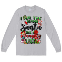 Moon Dust i am the reason santa has a naughty list Long Sleeve Tee - MaliasSmallBusiness