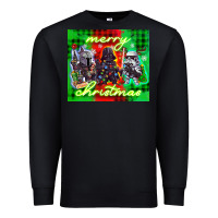 Black merry christmas gnomies Premium Sweatshirt - CowGirlArtShop