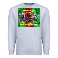 Heather Grey merry christmas gnomies Premium Sweatshirt - CowGirlArtShop