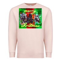 Pale Pink merry christmas gnomies Premium Sweatshirt - CowGirlArtShop