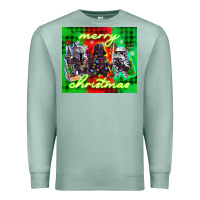 Seafoam merry christmas gnomies Premium Sweatshirt - CowGirlArtShop