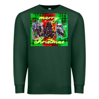 Sports Green merry christmas gnomies Premium Sweatshirt - CowGirlArtShop