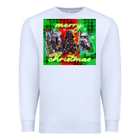 White merry christmas gnomies Premium Sweatshirt - CowGirlArtShop