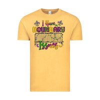Vintage Mustard i have boundary issues Vintage Tee - MaliasSmallBusiness