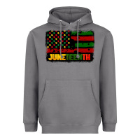 Storm juneteenth american flag Heavyweight Hoodie - CowGirlArtShop