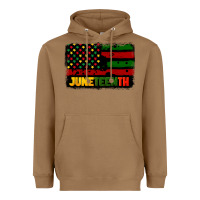 Toasted Coconut juneteenth american flag Heavyweight Hoodie - CowGirlArtShop