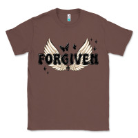 Chestnut forgiven christian angel wings Classic Tee - MaliasSmallBusiness