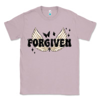 Lilac forgiven christian angel wings Classic Tee - MaliasSmallBusiness