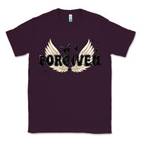 Plum forgiven christian angel wings Classic Tee - MaliasSmallBusiness