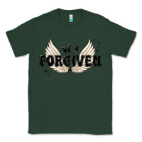 Sports Green forgiven christian angel wings Classic Tee - MaliasSmallBusiness
