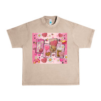 French Oak cafecito y chisme valentine's day Urban Heavy Tee - MaliasSmallBusiness