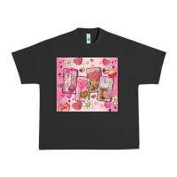 Pigment Black cafecito y chisme valentine's day Urban Heavy Tee - MaliasSmallBusiness