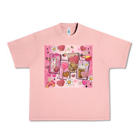 Salmon cafecito y chisme valentine's day Urban Heavy Tee - MaliasSmallBusiness