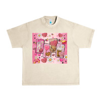 Sandshell cafecito y chisme valentine's day Urban Heavy Tee - MaliasSmallBusiness