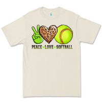 Bone peace love softball Premium Tee - AdoDesignShop