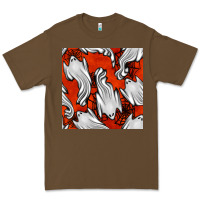 Cacao flying ghosts seamless pattern Premium Tee - BundleAndBundleShop