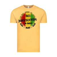 Vintage Mustard i am black everyday but today juneteenth Vintage Tee - MaliasSmallBusiness