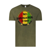 Vintage Olive i am black everyday but today juneteenth Vintage Tee - MaliasSmallBusiness