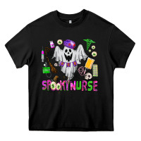 Black spooky nurse Heavy Core Tee - AdoDesignShop