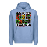 Colony Blue 100 pure brown sugar extra fine Premium Hoodie - CowGirlArtShop