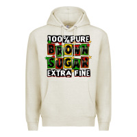 Oatmeal Heather 100 pure brown sugar extra fine Premium Hoodie - CowGirlArtShop