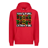 Red 100 pure brown sugar extra fine Premium Hoodie - CowGirlArtShop