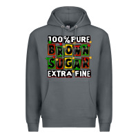 Rock 100 pure brown sugar extra fine Premium Hoodie - CowGirlArtShop
