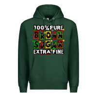 Sports Green 100 pure brown sugar extra fine Premium Hoodie - CowGirlArtShop