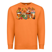 Carrot fall coffee cups Premium Sweatshirt - CowGirlArtShop