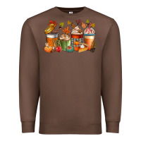 Chestnut fall coffee cups Premium Sweatshirt - CowGirlArtShop