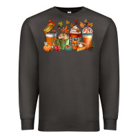 Smoke fall coffee cups Premium Sweatshirt - CowGirlArtShop