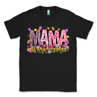 Black mama all day everyday Classic Tee - CowhideDigitalArt