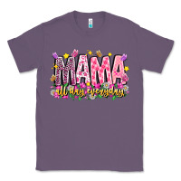 Lavender mama all day everyday Classic Tee - CowhideDigitalArt