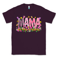 Plum mama all day everyday Classic Tee - CowhideDigitalArt